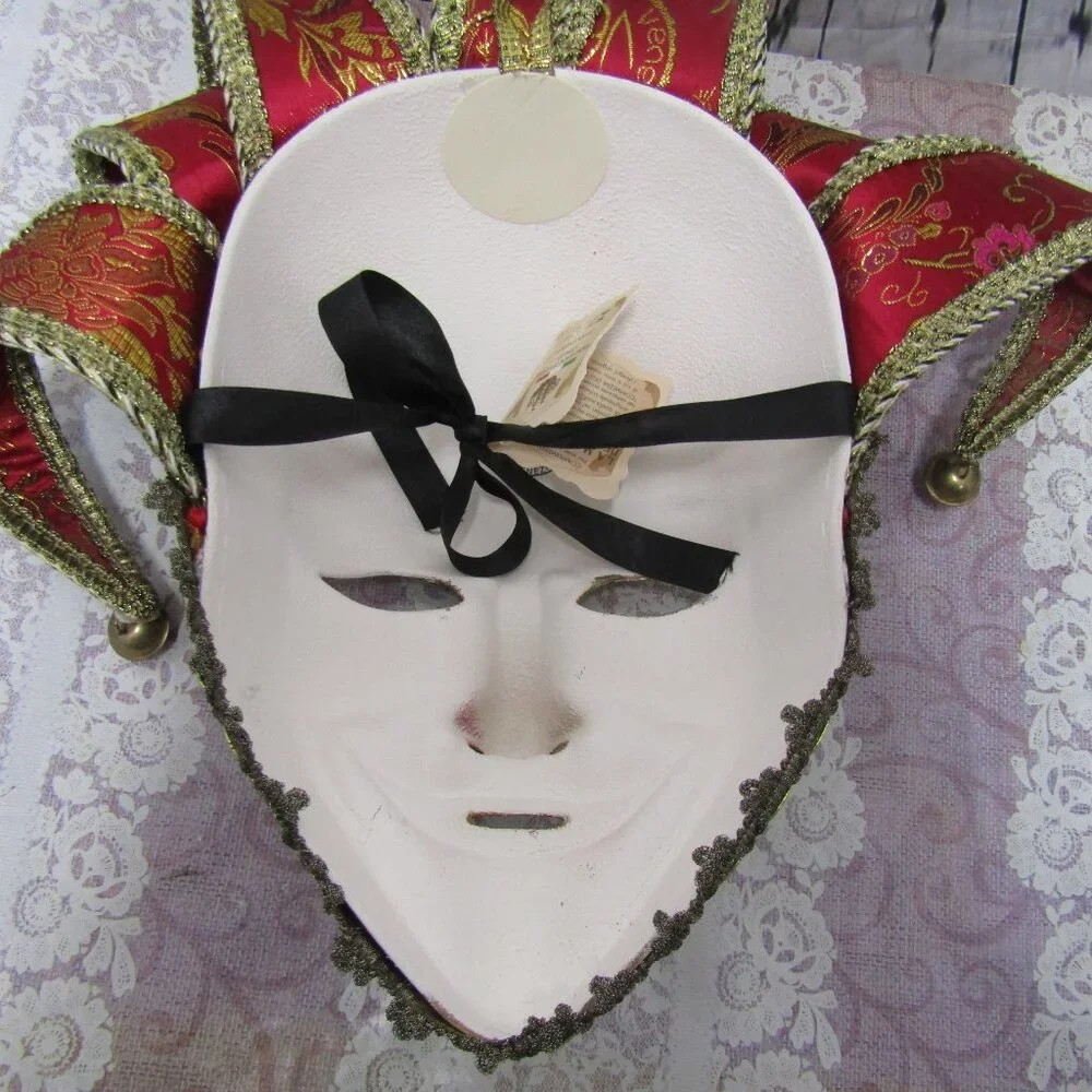 Venetian Jester Carnival Mask